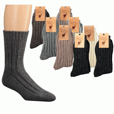 Alpaka Wollsocken | 2 Paar | Art. 6520