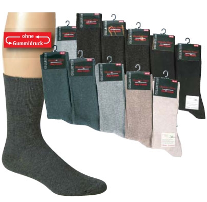 Baumwollsocken ohne Elast | AKTION | 5 Paar | Art. 6161