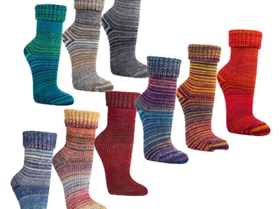 Wollsocken Skandinavien-Style | 2 Paar | Art. 2198