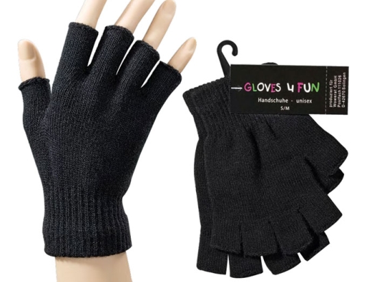 1/2 Finger-Handschuhe | 1 Paar | 99180