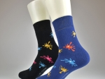 Damensocken Farbklecks Thermo | 2 Paar | Art. 12794