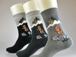 Murmeltier-Socken | 3 Paar | Art. 6187-1