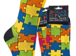 "PUZZLE" coole-farbige | 2 Paar | Art. 6209.11