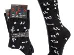 Musiknoten-Socken | 2 Paar |  Art. 6209.09