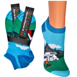 Camping Sneakersocken | 2 Paar | Art. 6208-1