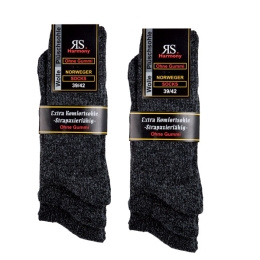 Norweger Schafwollsocken anthrazit | 5 Paar | Art. 33336