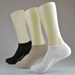 Sneakersocken aus Bambus | beige  | 3 Paar | Art. 43026