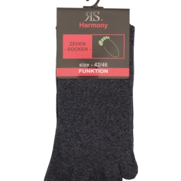 Zehensocken | anthrazit | 1 Paar | Art. 55519